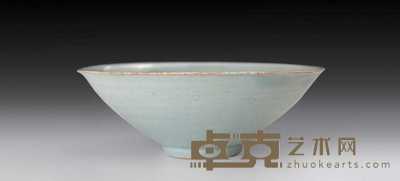 宋 青白釉划花双鱼纹碗 直径16.5cm